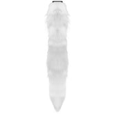 Tailz Snap-On Interchangeable White Fox Tail
