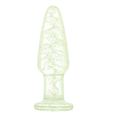 Firefly Small Glow in the Dark Tapered Glass Plug