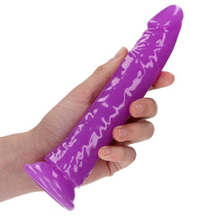 RealRock Glow In The Dark 8 Inch Slim Dildo