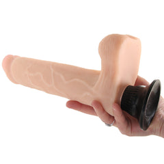 Real Feel Deluxe 12 Inch Vibrating Wall Banger Dildo