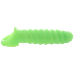 Ouch! Glow In The Dark Thin Swirl Penis Sleeve