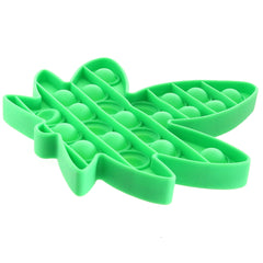 Pot Leaf Pop-It Toy