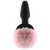Tailz Vibrating Pink Bunny Tail Anal Plug