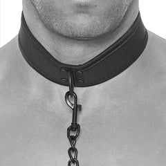 Ouch! Puppy Play Neoprene Collar With Leash