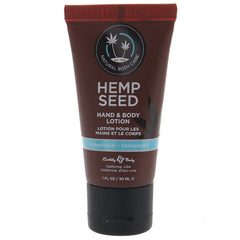 Hemp Seed Hand & Body Lotion 1oz/30ml