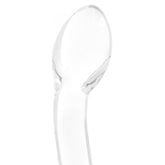 gläs 8 Inch Slimline G-Spot Glass Dildo