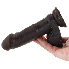 Dr. Skin 9 Inch Thick Posable Ballsy Dildo