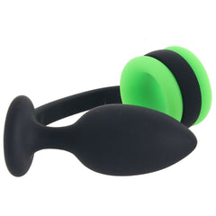 Ouch! Glow In The Dark Butt Plug with Cock Ring