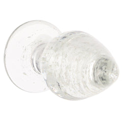 Ouch! Glow In The Dark Glass Butt Plug