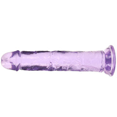 RealRock Crystal Clear Jelly 7 Inch Dildo