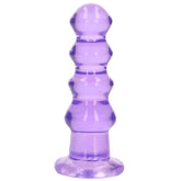 RealRock Crystal Clear Jelly 5.5 Inch Curvy Dildo