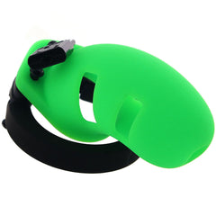 Ouch! 3.5 Inch Glow In the Dark Silicone Cock Cage