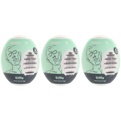 Satisfyer Riffle Masturbator Egg Triple Set