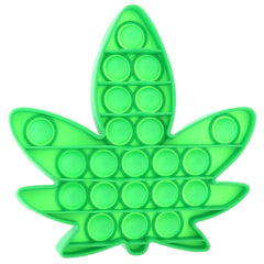 Pot Leaf Pop-It Toy