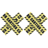 Caution Nipple Pasties