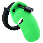 Ouch! 3.5 Inch Glow In the Dark Silicone Cock Cage