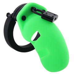 Ouch! 3.5 Inch Glow In the Dark Silicone Cock Cage