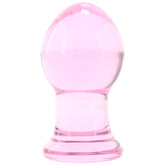 Crystal Premium Glass Small Butt Plug