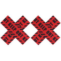 Caution Nipple Pasties