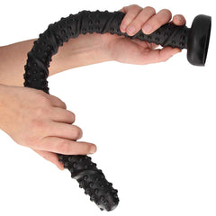 Ouch! Textured Ass Snake 21 Inch Dildo