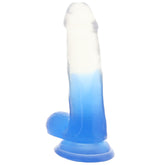 B Yours Stella Blue 6 Inch Ballsy Dildo