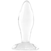 Blown Small Tapered Glass Butt Plug