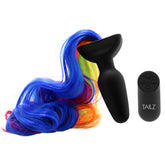 Tailz Rainbow Pony Vibrating Anal Plug