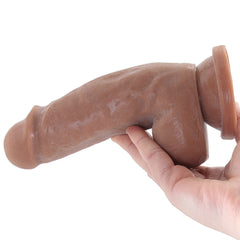 Dr. Skin Plus 7 Inch Girthy Poseable Dildo
