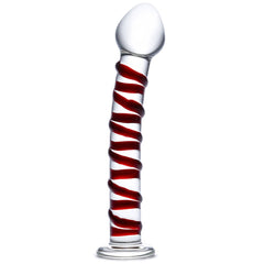 gläs 8 Inch Mr. Swirly Dildo
