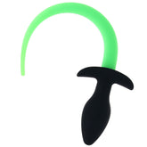 Ouch! Glow In The Dark Puppy Tail Plug