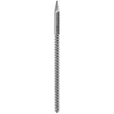 Ouch! Ribbed 7.7mm Steel Urethral Dilator Plug