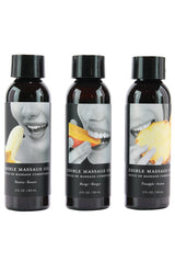 Edible Massage Oil Gift Set 3x2oz