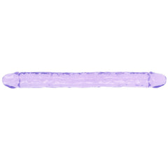 RealRock Crystal Clear Jelly 18 Inch Double Dildo