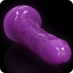 RealRock Glow In The Dark 8 Inch Slim Dildo