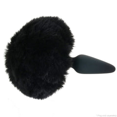 Tailz Snap-On Interchangeable Black Bunny Tail