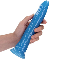 RealRock Glow In The Dark 9 Inch Slim Dildo