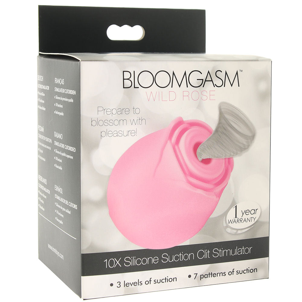 inmi Bloomgasm Wild Rose Clitoral Stimulator