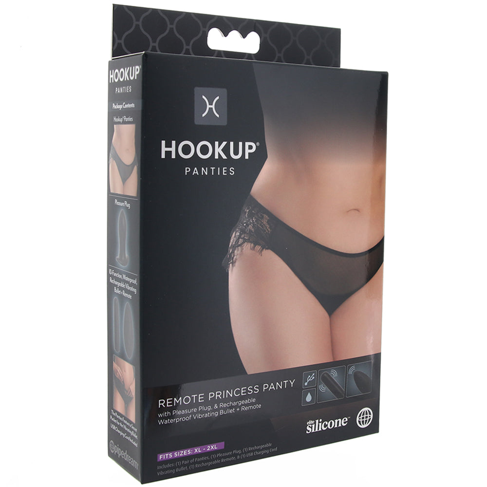 Hookup Remote Pleasure Plug with Princess Panty