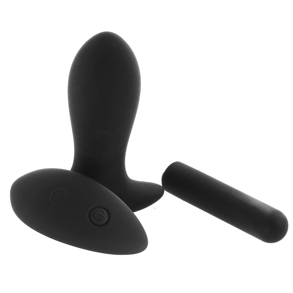 Hookup Remote Pleasure Plug with Peek-A-Boo Panty