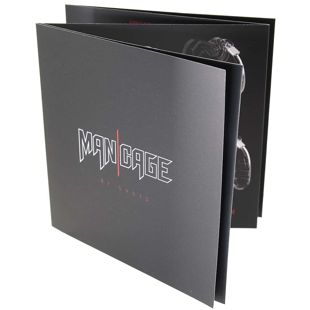 ManCage 20 3.5 Inch Silicone Cock Cage