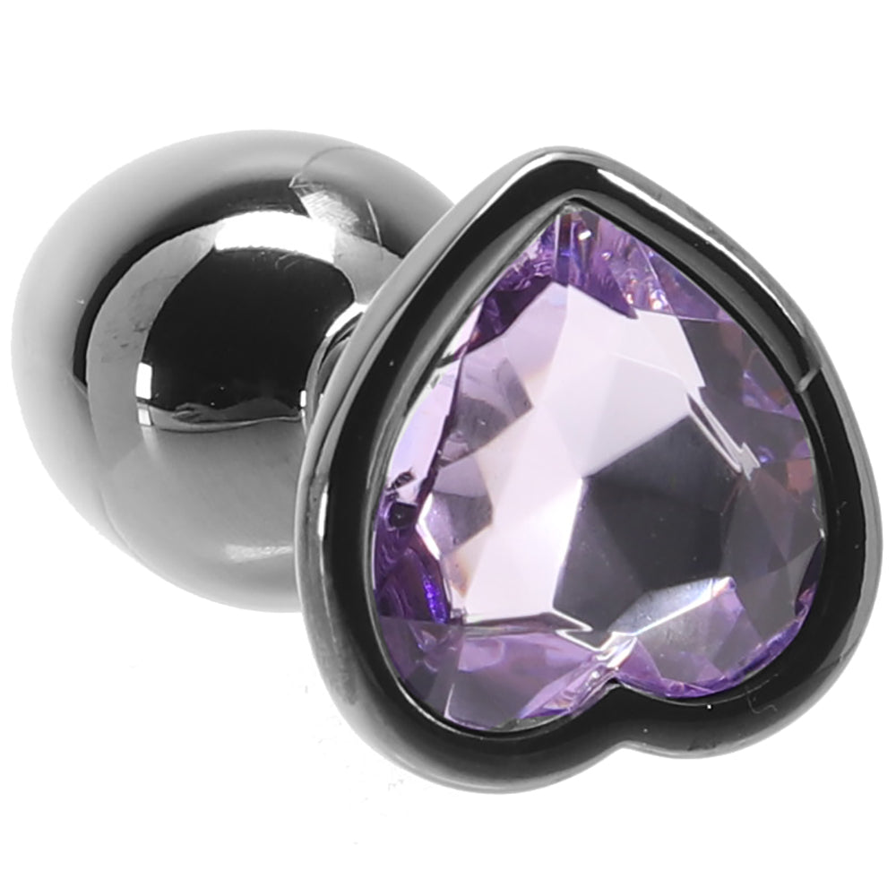 Ouch! Purple Heart Gem Plug