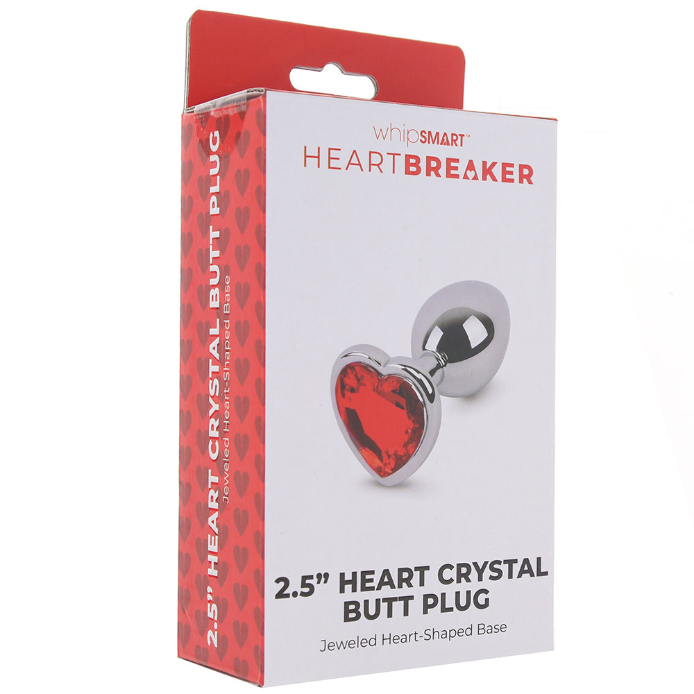 Heartbreaker Small Metal Butt Plug