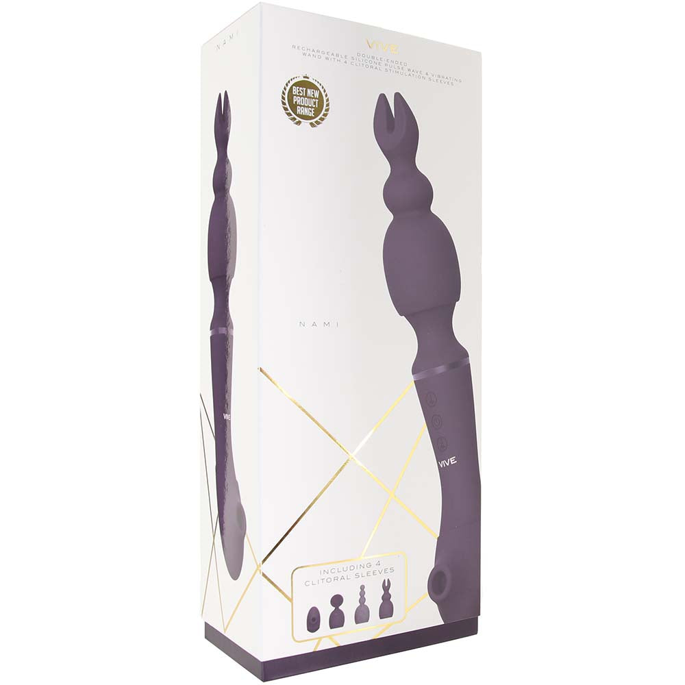 Nami Pulse Wave Wand with Interchangeable Sleeves