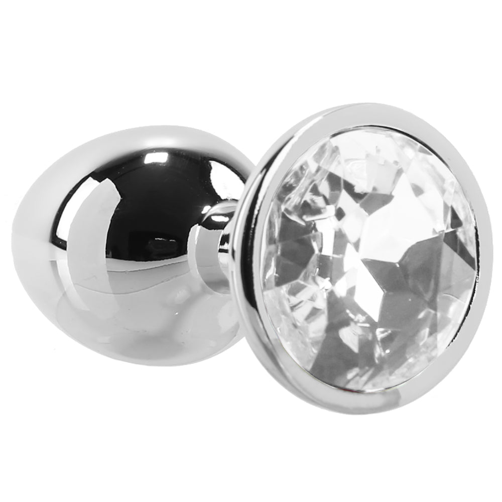 Adam & Eve Clear Gem Anal Plug