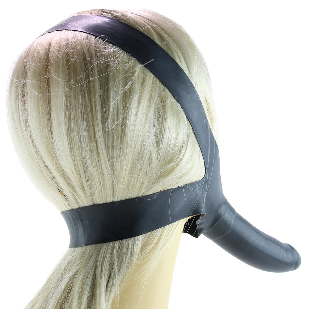 Accommodator Chin Strap-On Dildo