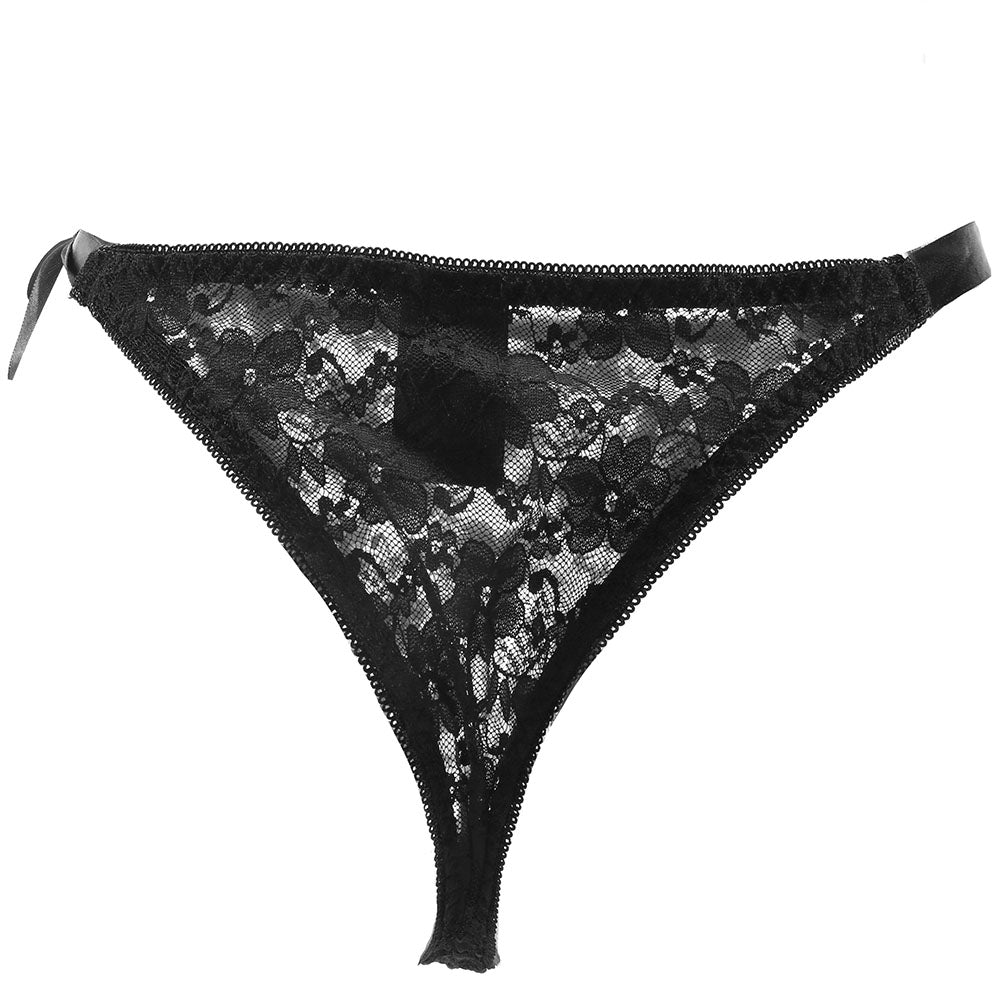 Remote Control Lace Thong & Vibe Set