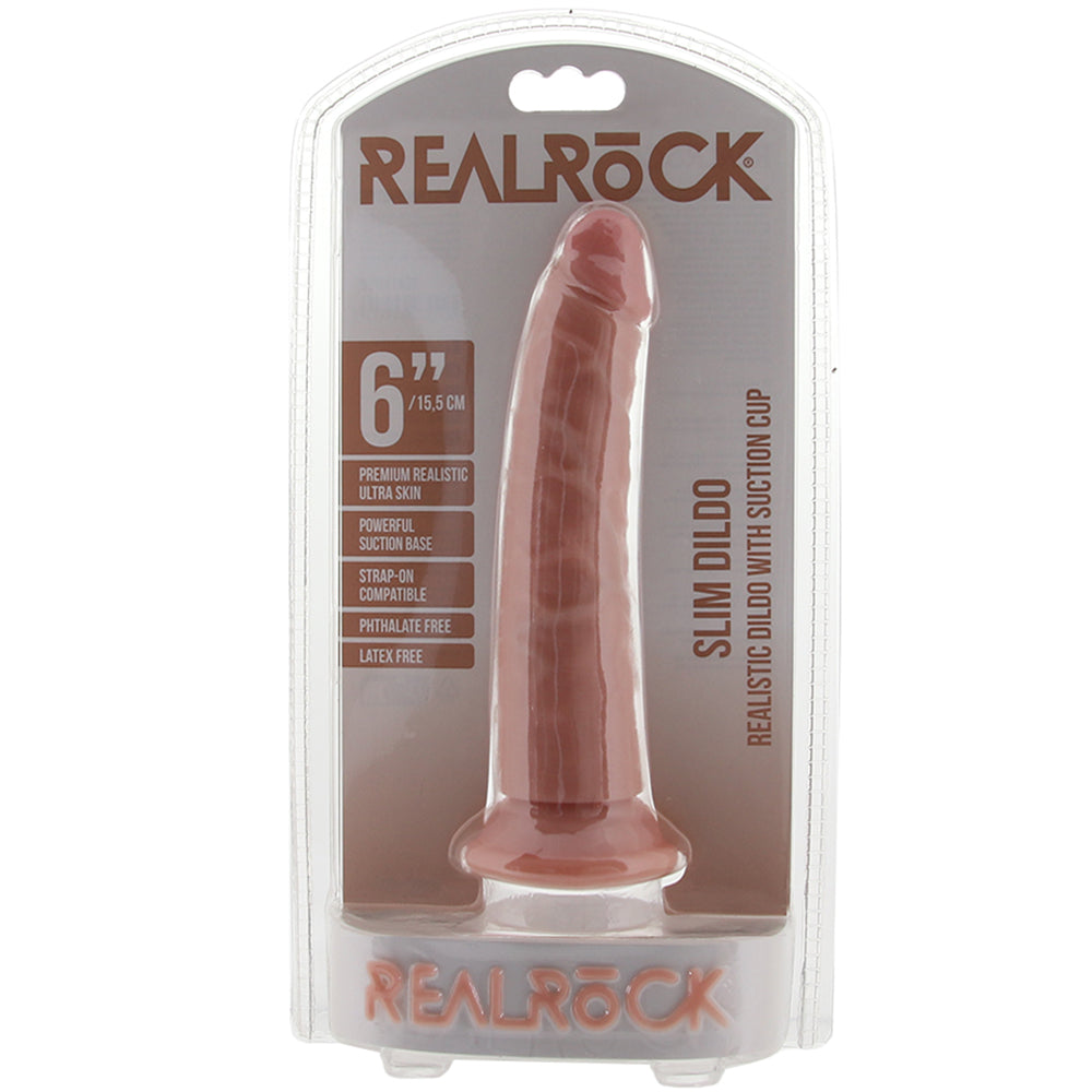 RealRock Slim 6 Inch Dildo