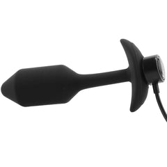 Vibrating Weighted Silicone Snug Plug