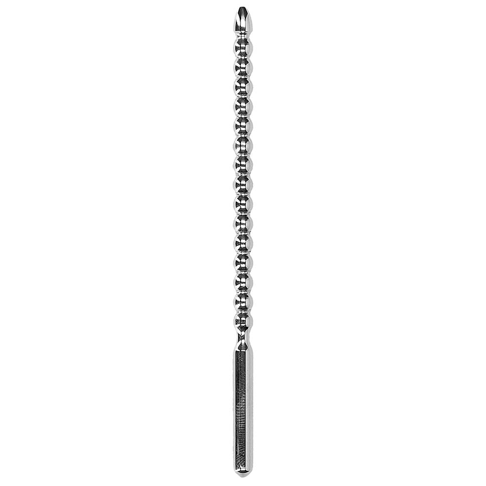 Ouch! Multi Beaded Steel 6mm Urethral Sounding Stick