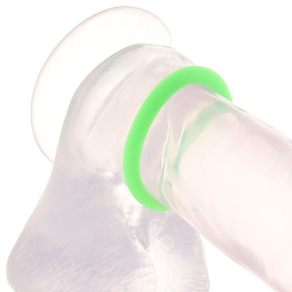 Ouch! Glow In The Dark 3pc Cock Ring Set